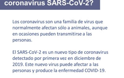 Información sobre el Coronavirus COVID-19