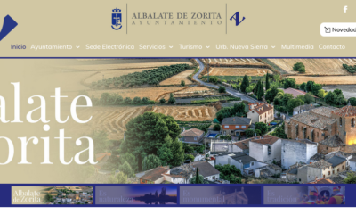 Albalate de Zorita estrena Web municipal
